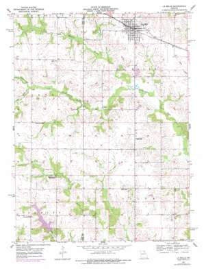 La Belle USGS topographic map 40091a8