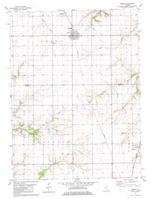 Bowen USGS topographic map 40091b1