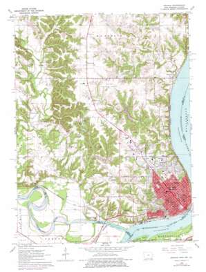 Keokuk USGS topographic map 40091d4