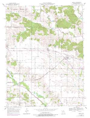 Medill USGS topographic map 40091d7