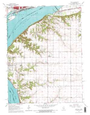 Niota USGS topographic map 40091e3