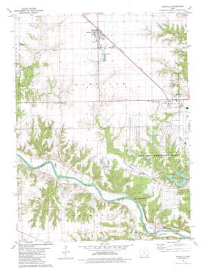 Danville USGS topographic map 40091g3