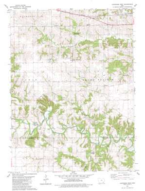 Lockridge West USGS topographic map 40091h7