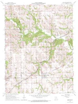 Hurdland USGS topographic map 40092b3
