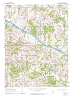 Douds topo map