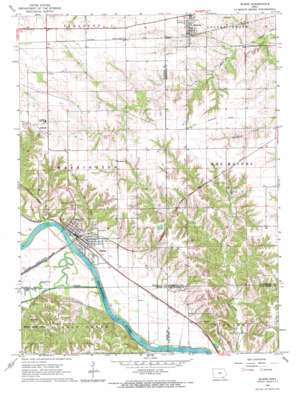Eldon USGS topographic map 40092h2