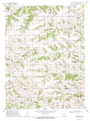 Blakesburg Ne USGS topographic map 40092h5