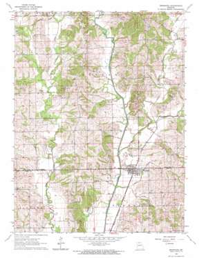 Browning topo map