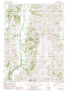 Osgood USGS topographic map 40093b3