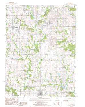 Eagleville USGS topographic map 40093d8