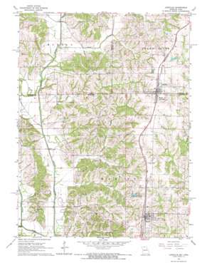 Lineville USGS topographic map 40093e5