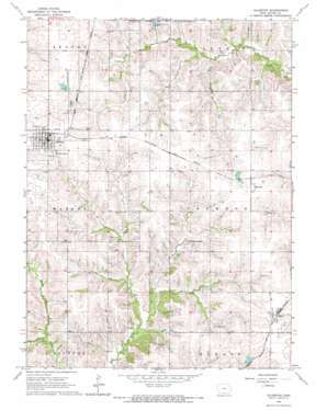 Allerton USGS topographic map 40093f3