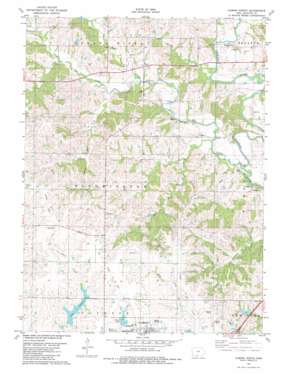 Lamoni North USGS topographic map 40093f8