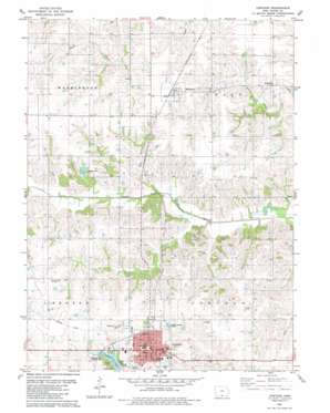 Corydon USGS topographic map 40093g3