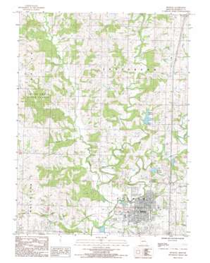 Bethany USGS topographic map 40094c1