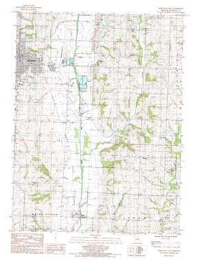 Maryville East topo map