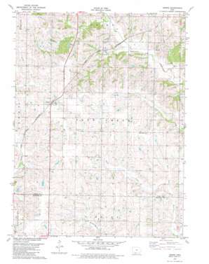 Arispe USGS topographic map 40094h2