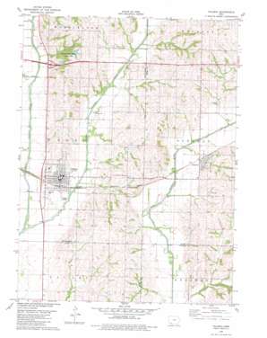 Villisca USGS topographic map 40094h8