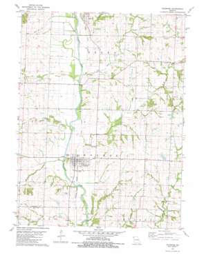 Skidmore USGS topographic map 40095c1