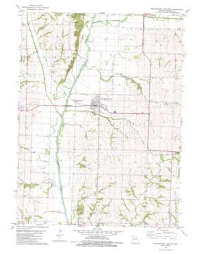 Burlington Junction USGS topographic map 40095d1