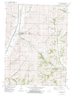 Blanchard USGS topographic map 40095e2