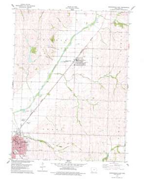 Shenandoah East USGS topographic map 40095g3