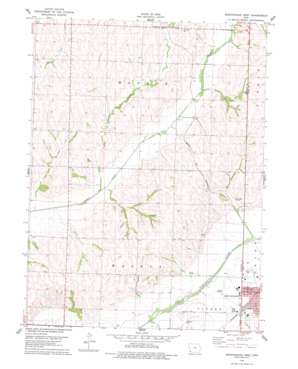 Shenandoah West USGS topographic map 40095g4