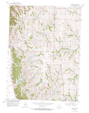 Tabor Sw topo map
