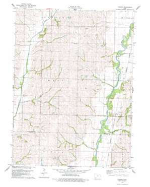 Coburg USGS topographic map 40095h3