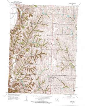 Tabor USGS topographic map 40095h6