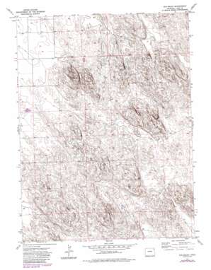 Old Baldy topo map