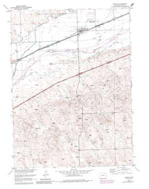 Crook USGS topographic map 40102g7
