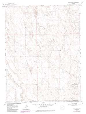 Huey Ranch USGS topographic map 40103a6