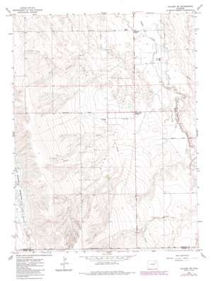 Vallery SE USGS topographic map 40103a7