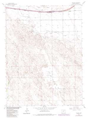 Vallery USGS topographic map 40103b8