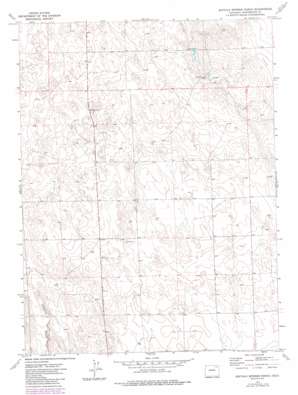 Buffalo Springs Ranch USGS topographic map 40103c2