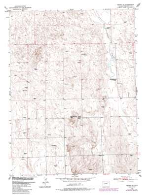 Merino Se USGS topographic map 40103c3