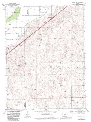 Merino Sw USGS topographic map 40103c4