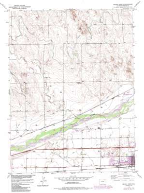Brush West USGS topographic map 40103c6