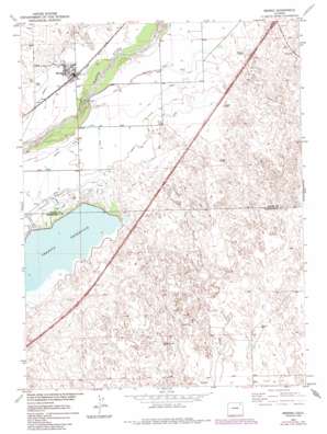 Merino USGS topographic map 40103d3