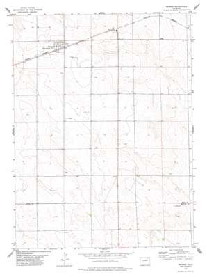 Raymer USGS topographic map 40103e7