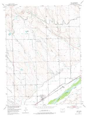 Iliff USGS topographic map 40103g1