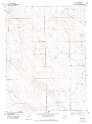 Avalo USGS topographic map 40103g6