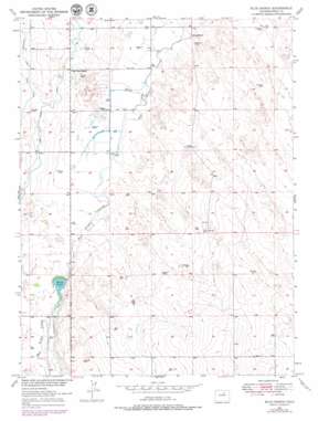 Klug Ranch USGS topographic map 40104b5