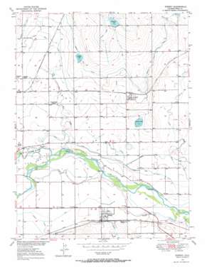 Kersey USGS topographic map 40104d5