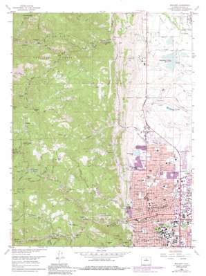 Boulder USGS topographic map 40105a3