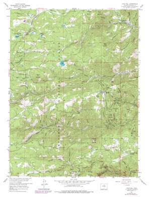 Gold Hill topo map