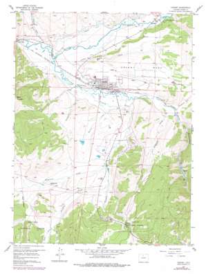 Granby USGS topographic map 40105a8