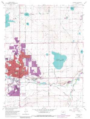 Longmont USGS topographic map 40105b1
