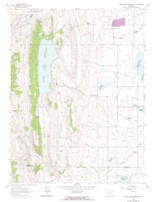 Carter Lake Reservoir USGS topographic map 40105c2